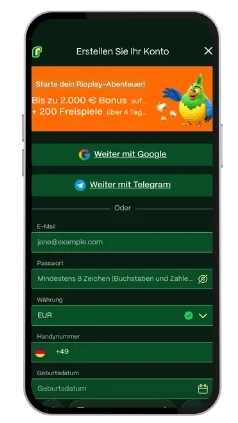 Rioplay Casino iniciar sesión